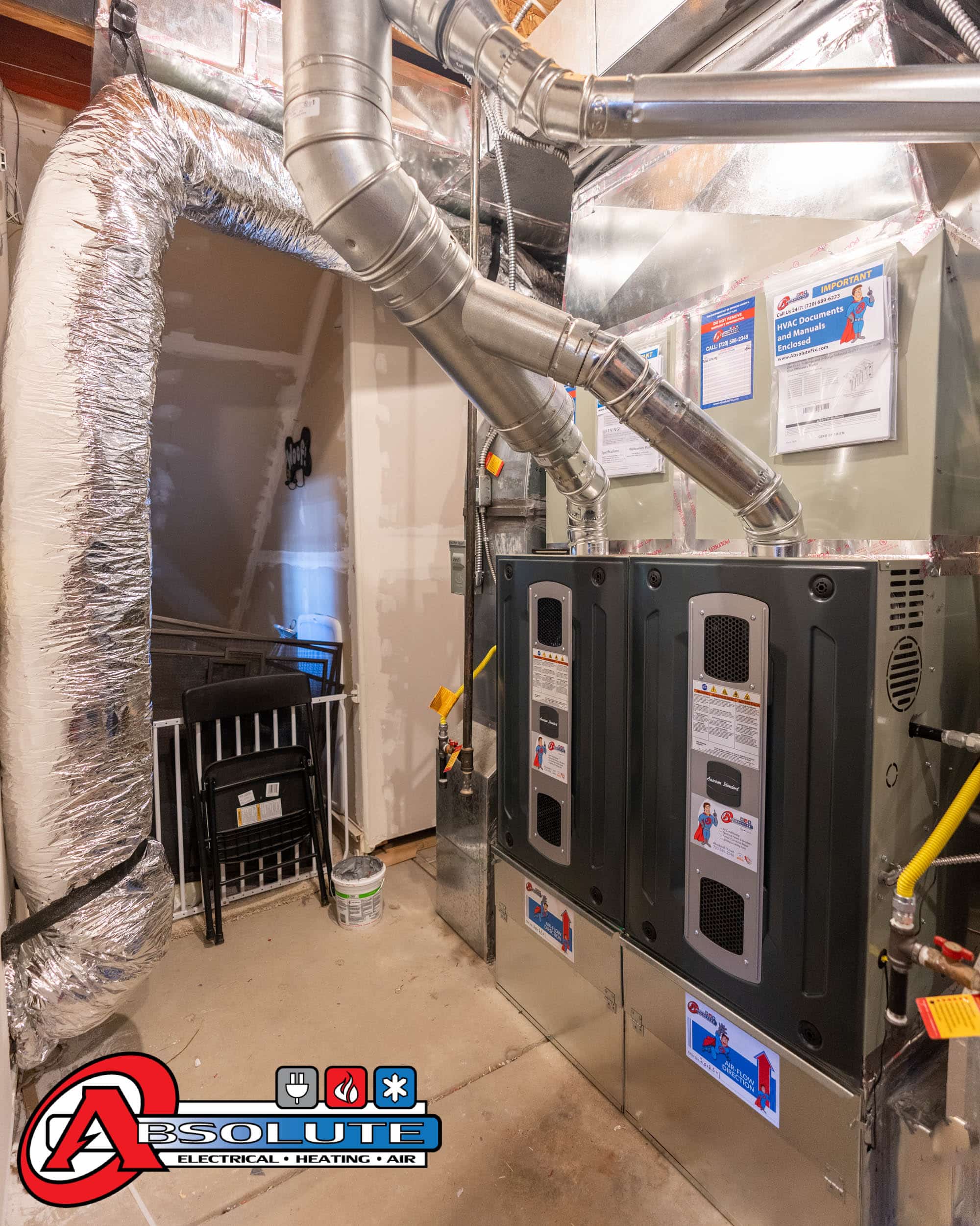 Furnace and AC installation in Denver colorado